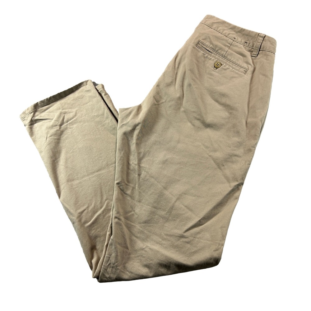 Bonobos Chinos Mens 33x32 Khaki Slim Fit Stretch Cotton Casual Pants
